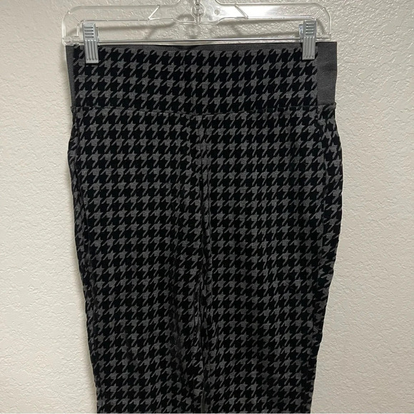 One5One High Waist Pull On Textured Houndstooth Leggings SMALL - Picture 2 of 5